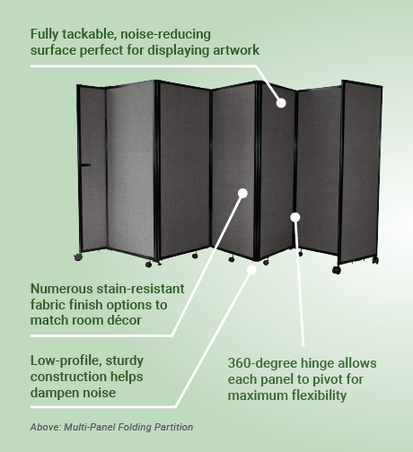 Multi-Panel Folding Partition Comparison