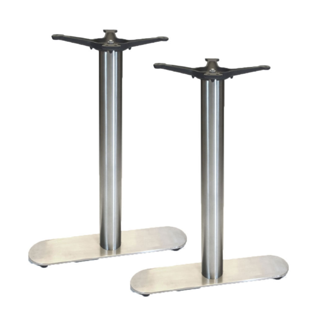 2-Prong Stainless Table Base