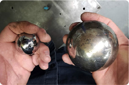 Metal Balls Used for Drop Tests