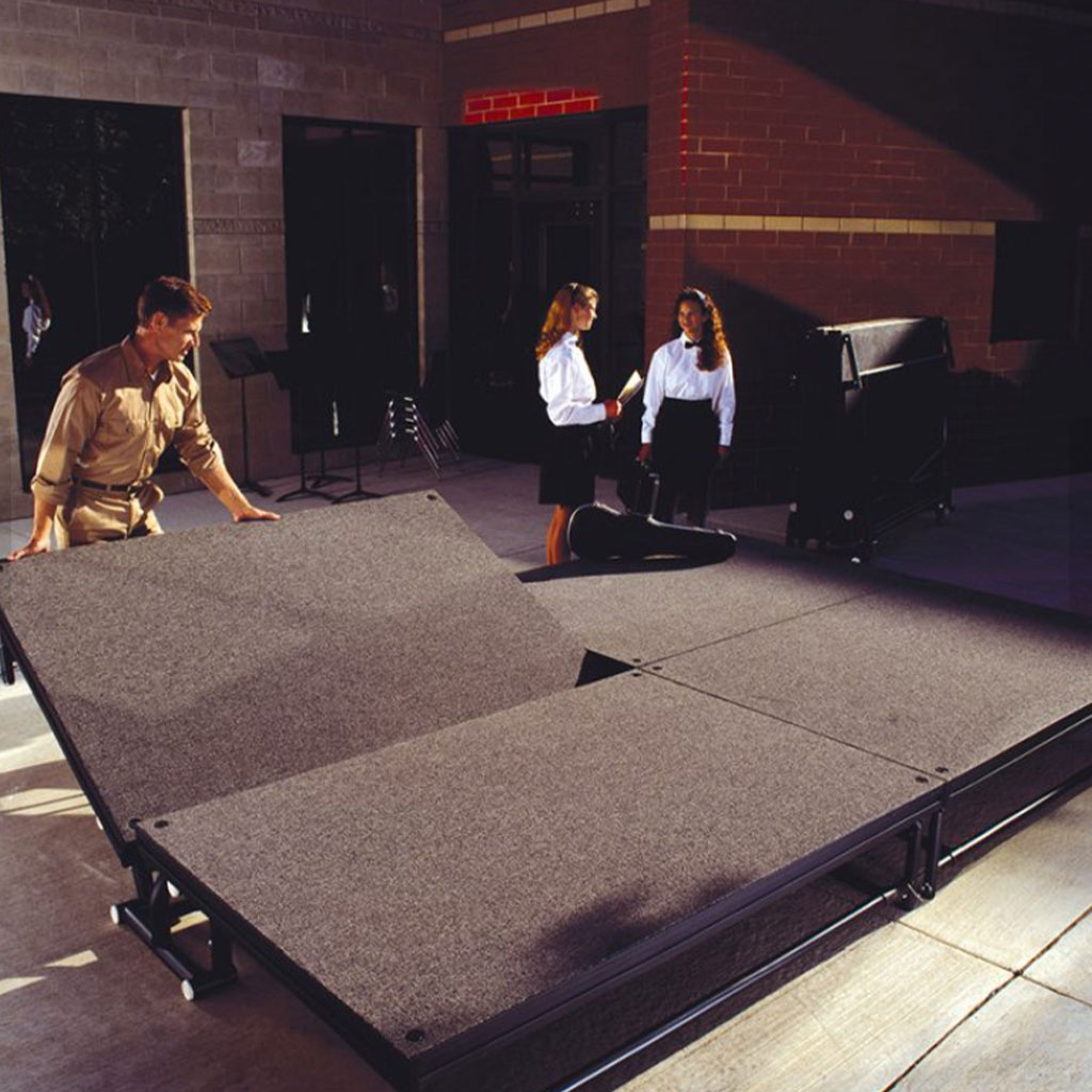 Fold & Roll Stage Riser