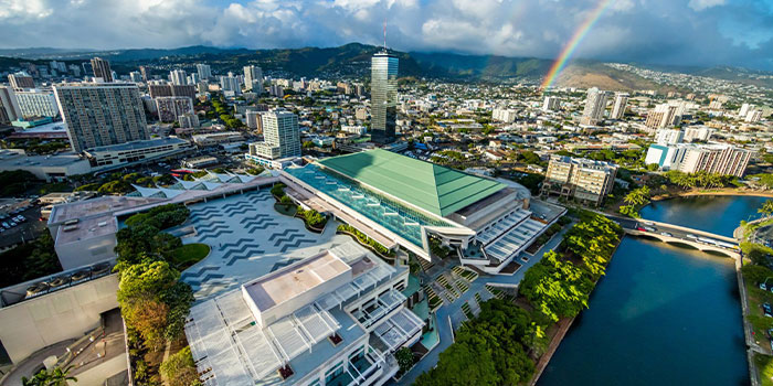 Hawaii Convention Center and Surrounding Area