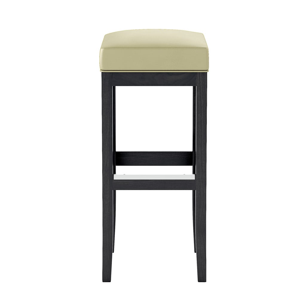 Bulldog Backless Barstool Upholstered Side