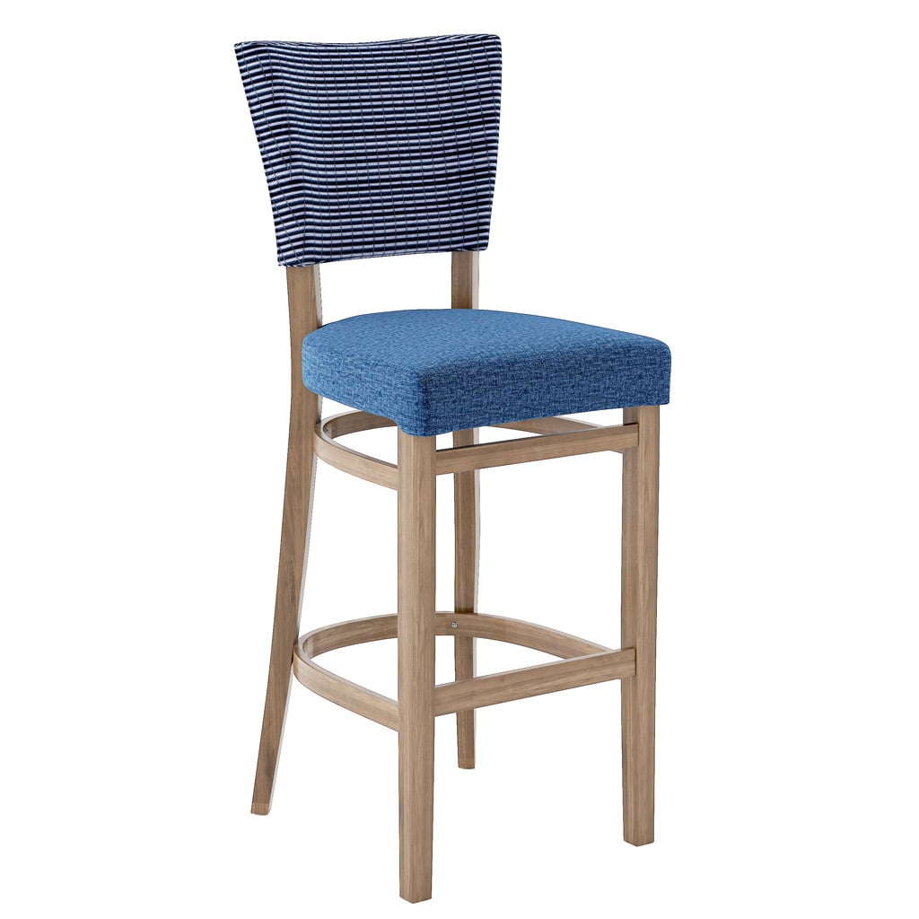 Carole Accent Barstool Front 45