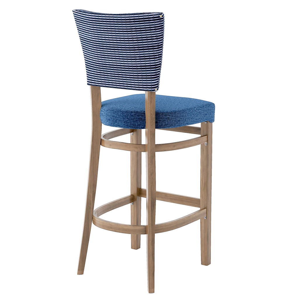 Carole Accent Barstool Back 45