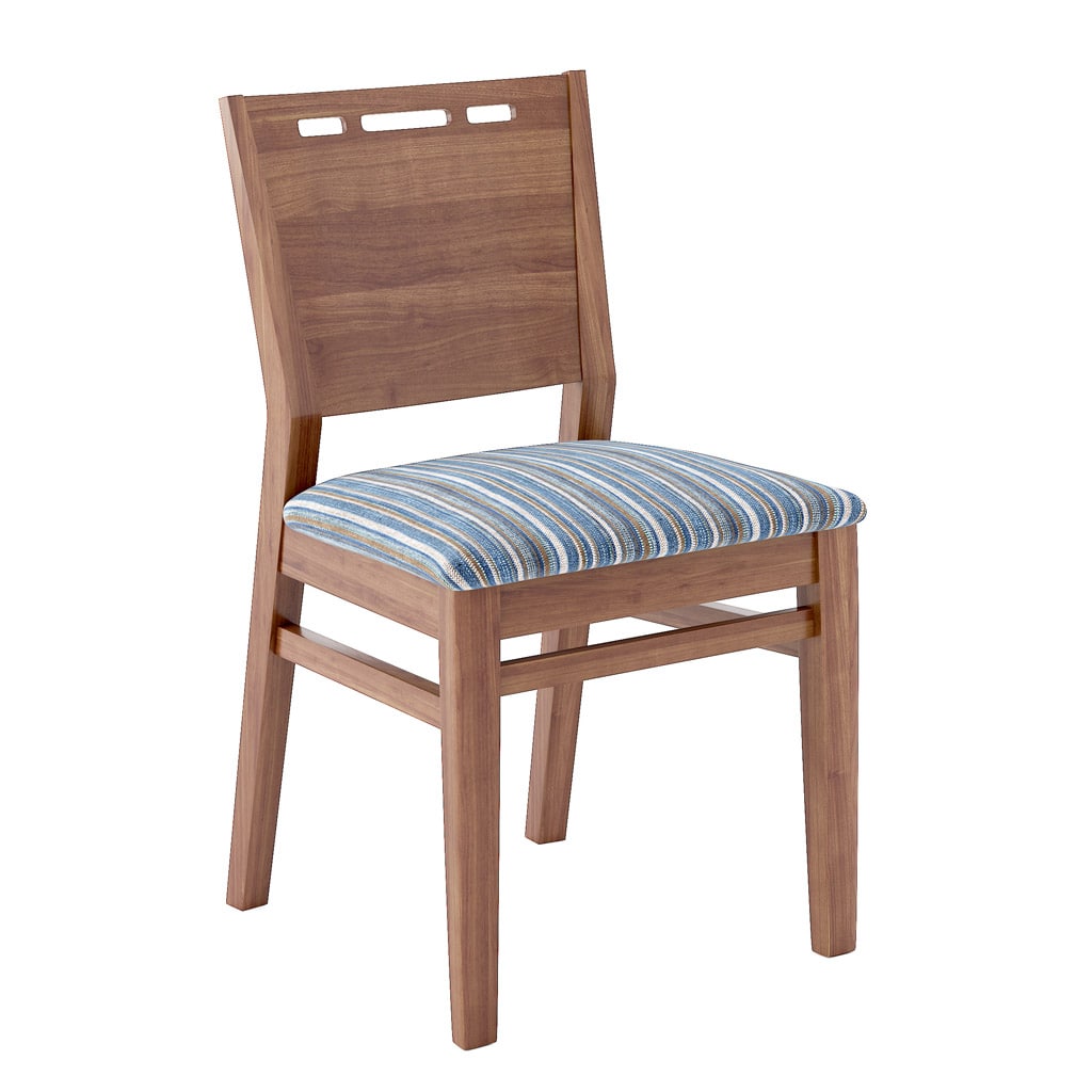 Ila Side Chair Front 45