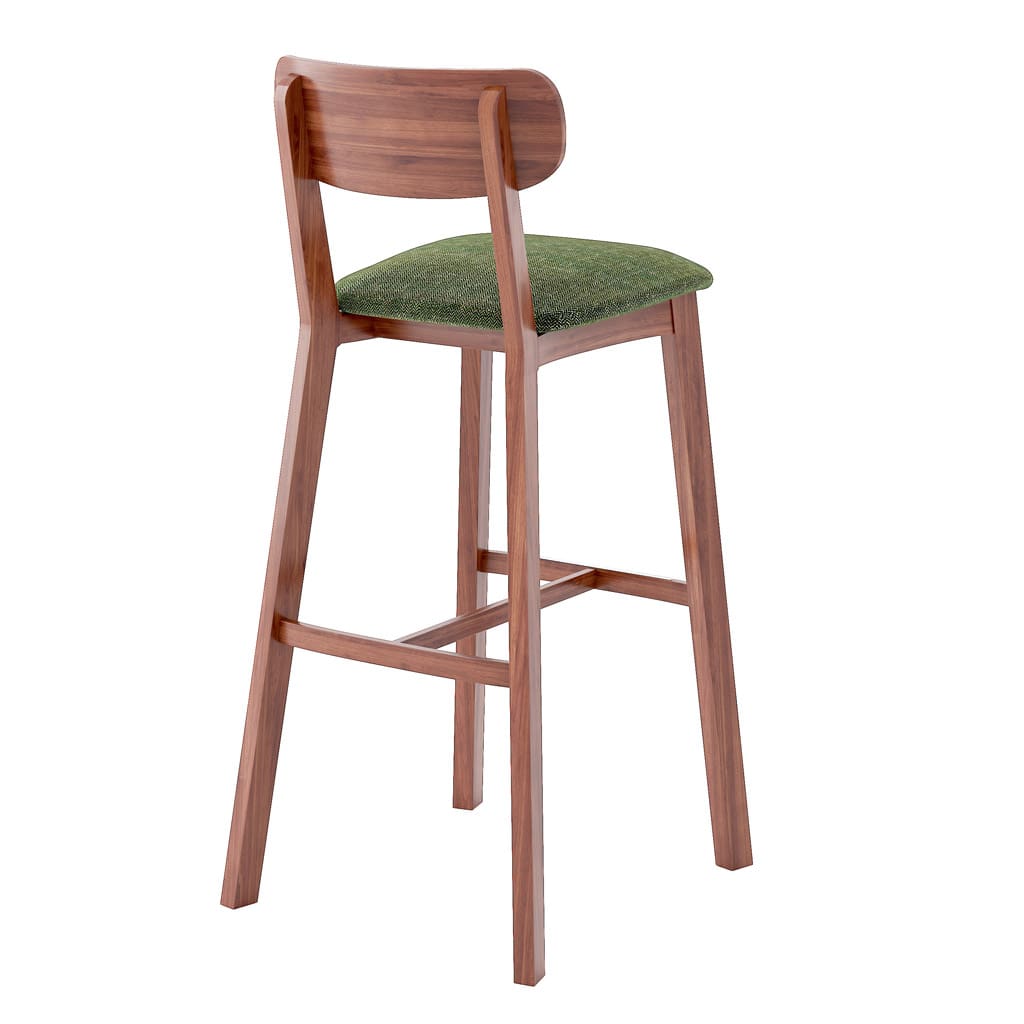 Lulea Barstool Back 45