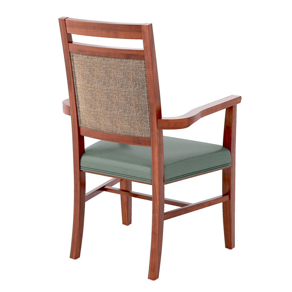 Alta Armchair with Accent Seat Back 45