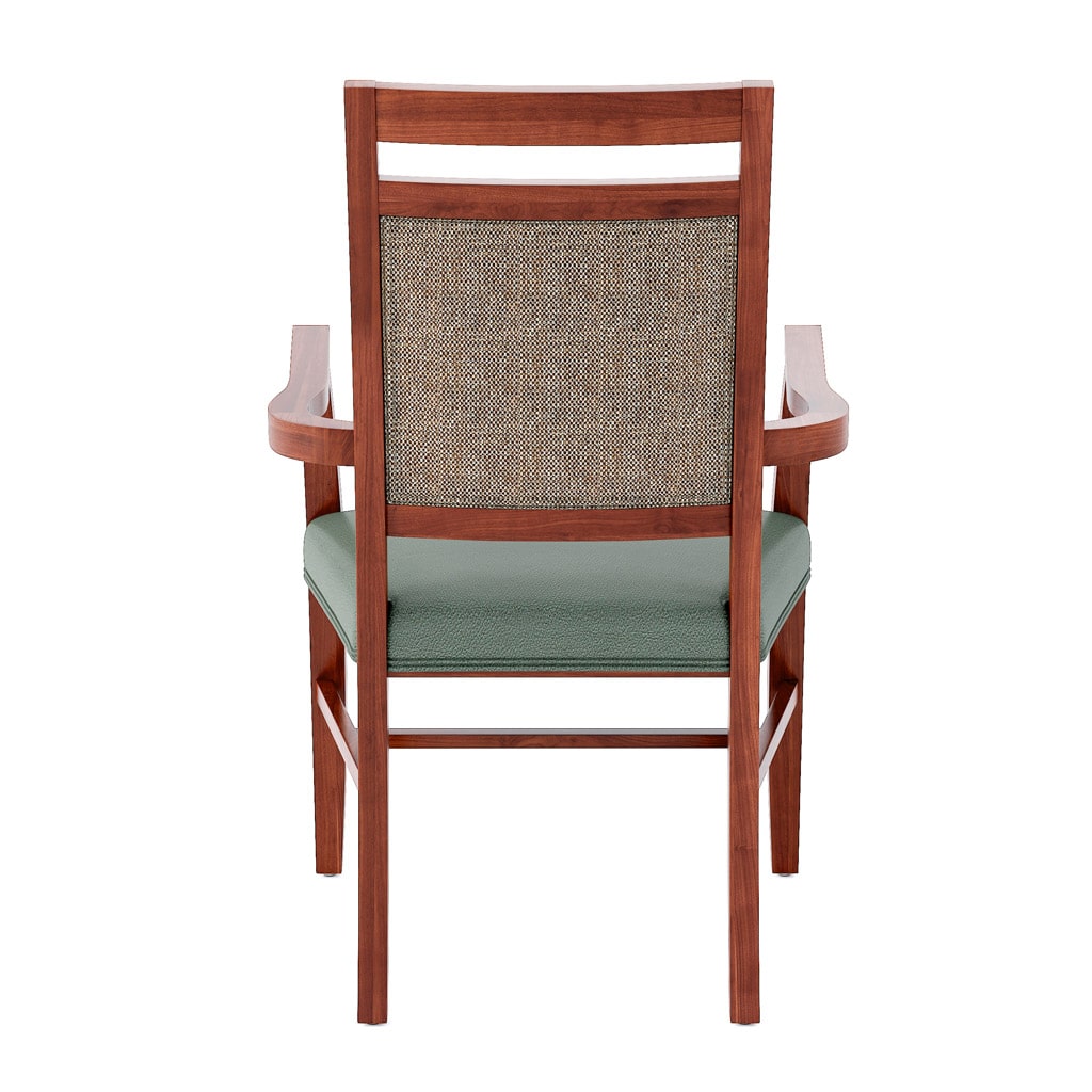 Alta Armchair with Accent Seat Back