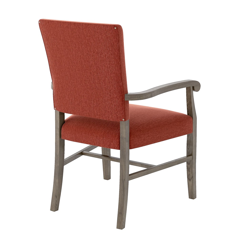 Remy Accent Armchair High Back Back 45 Angle