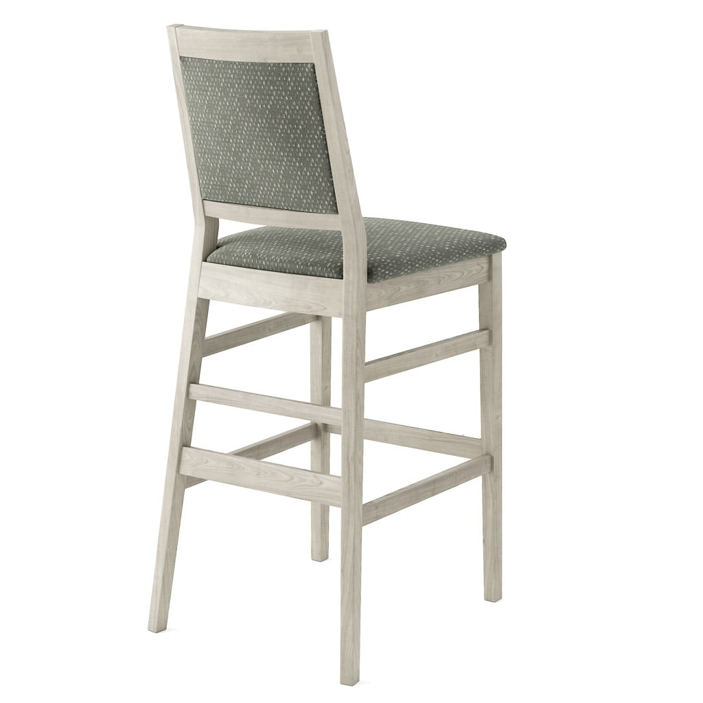 Tabouret de bar Dallas dossier 45